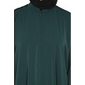 Premium Firdaus Loose Fit abaya with Ruffled Sleeves - Bottle Green Premium Firdaus Loose Fit abaya with Ruffled Sleeves - Bottle Green